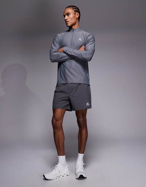 Montirex Charge 2.0 1/2 zip top in grey, 2 of 5