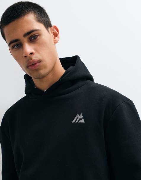 Montirex Essential hoodie with logo in black - view 1