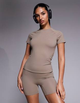 Montirex Montirex Form baby t-shirt in brown