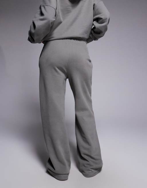 Montirex - Form - Joggers a fondo ampio color oliva scuro, 2 di 5