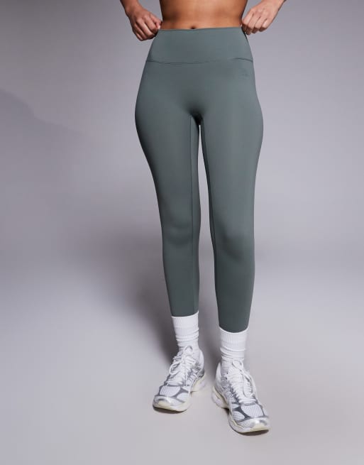 Montirex – Form – Leggings in dunklem Olivgrün, 3 von 5