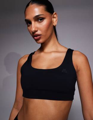 Montirex Form light support sports bra in black