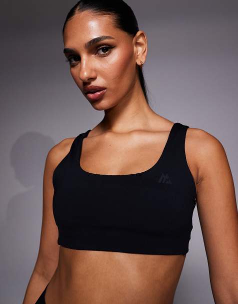 Montirex - Form - Reggiseno sportivo a sostegno leggero nero - view 1