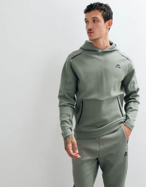 Montirex foundation hoodie in khaki, 2 of 5