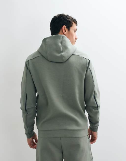 Montirex foundation hoodie in khaki, 5 of 5