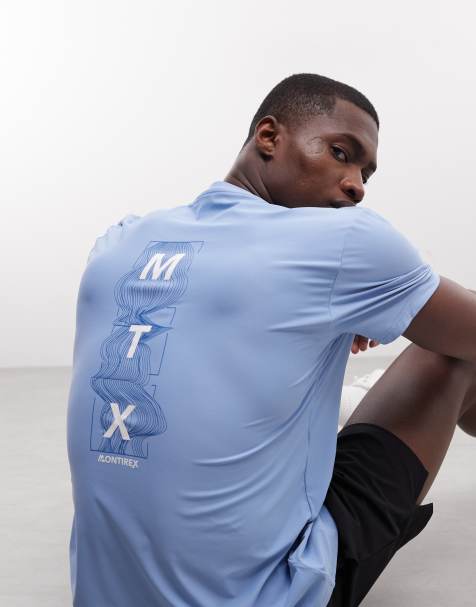 Montirex Frequency t-shirt in blue - view 1