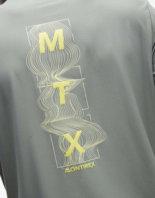 Montirex Frequency t-shirt in green, 5 of 5
