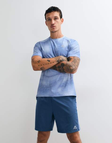 Montirex Haze shorts i blå og navy-effekt - view 1