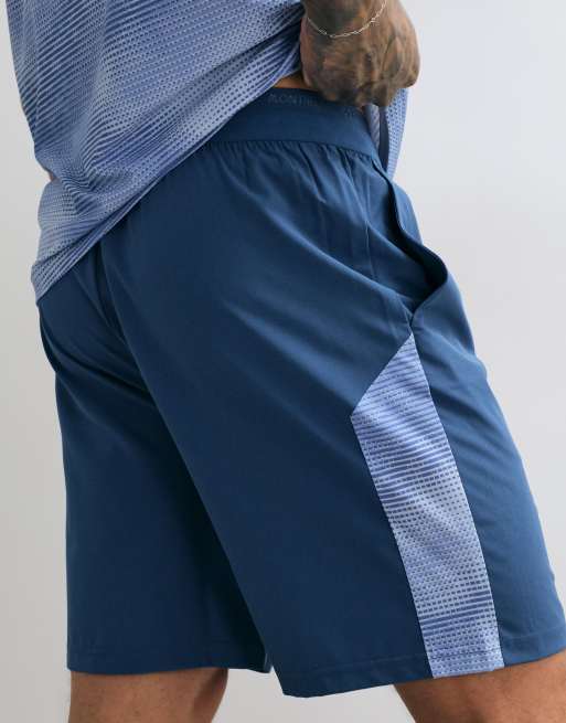 Montirex Haze Shorts in Blau mit Marineblau-Effekt, 3 von 5