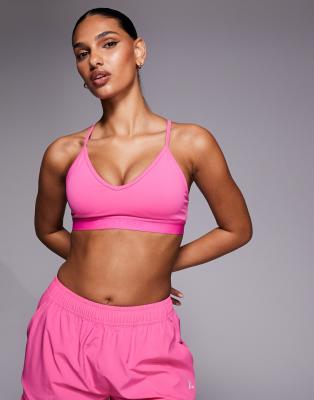 Montirex Icon Strappy 3.0 light support sports bra in pink