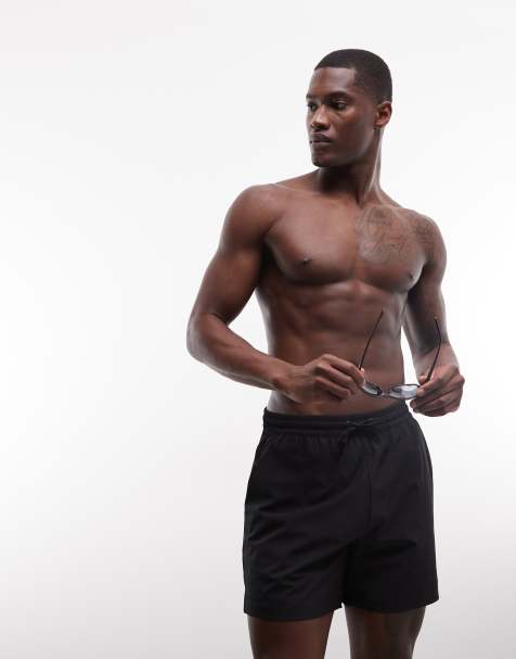 Montirex Monogram swim shorts in black - view 1