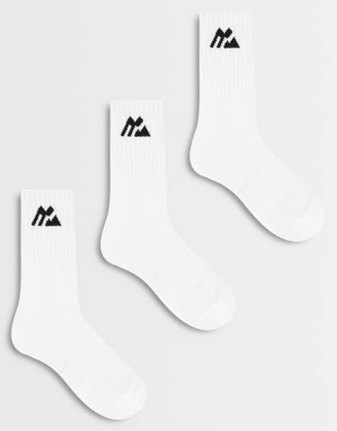 Montirex - pack de 3 calcetines blancos de cuello redondo - view 1