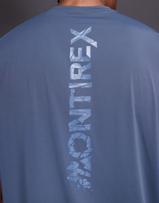 Montirex – Shatter – Szary T-shirt z nadrukiem na plecach, 5 z 5