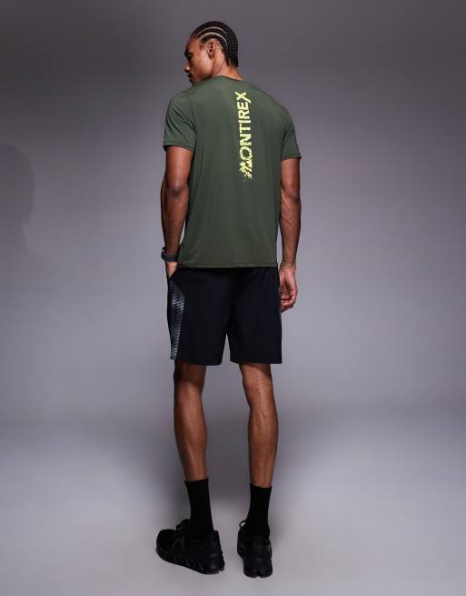 Montirex - Shatter - T-shirt verde con stampa sul retro, 2 di 5
