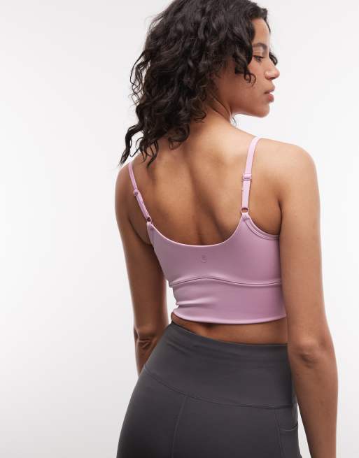 Montirex - Spirit - Brassière de sport maintien léger - Rose clair, 4 de 4