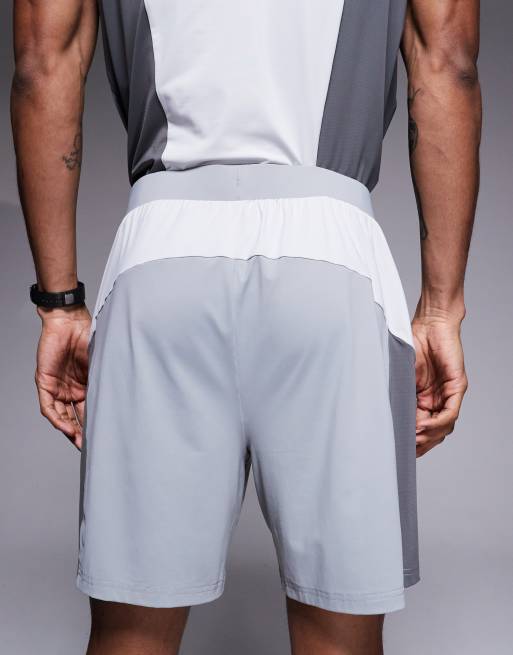 Montirex – Strive – Grå och flerfärgade shorts, 5 av 5