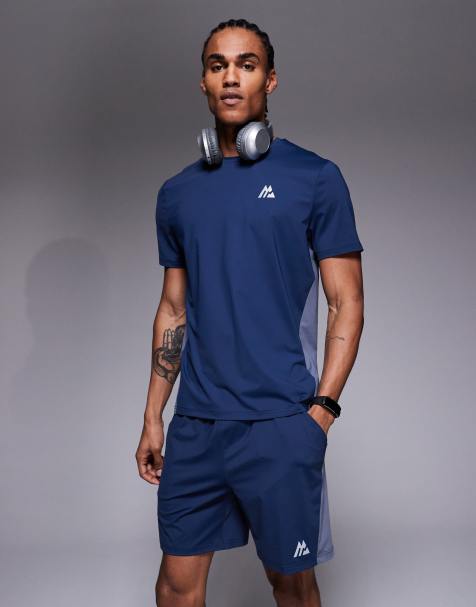 Montirex – Strive – Shorts in Blau-Bunt - view 1