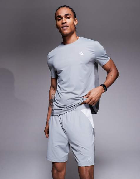 Montirex Strive shorts in grey multi - view 1