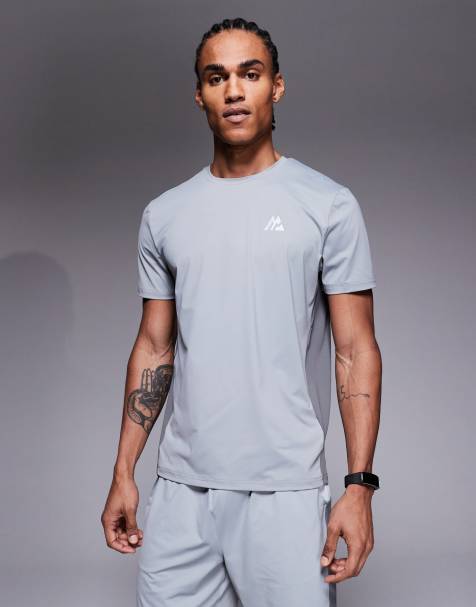 Montirex Strive t-shirt in grey multi - view 1