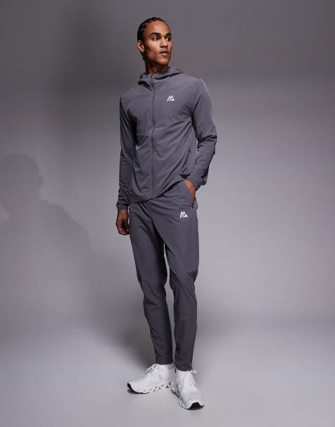 Montirex Trace trackies in grey - view 1