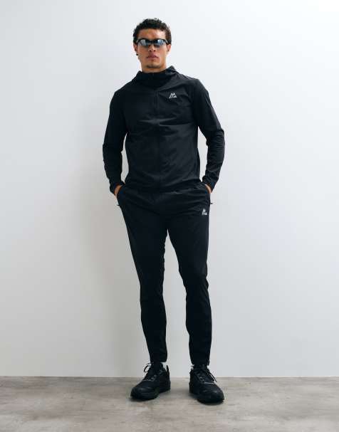 Montirex trace tracksuit in black - view 1