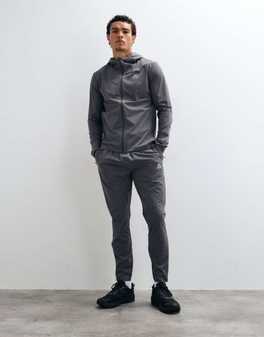Montirex trace tracksuit in cement grey, 2 of 5