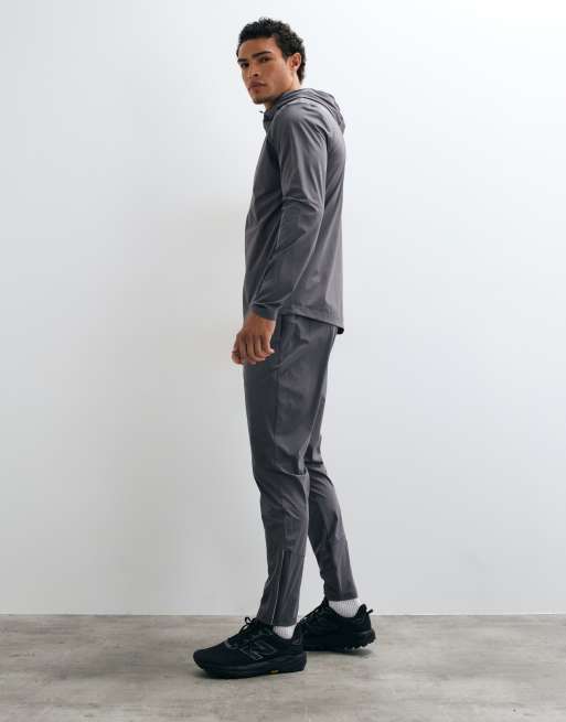 Montirex trace tracksuit in cement grey, 3 of 5