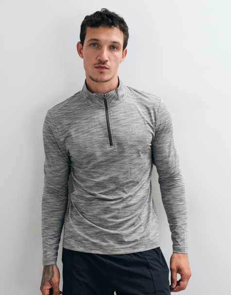 Montirex trail 2.0 1/4 zip in rubble grey - view 1