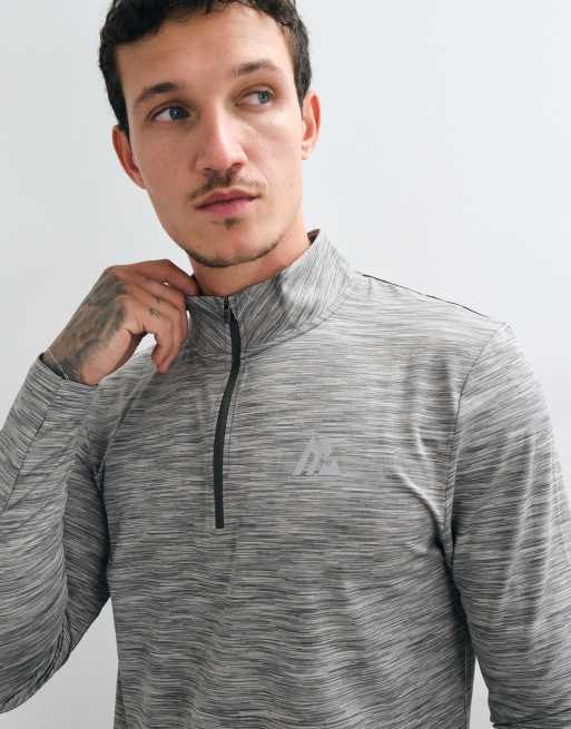 Montirex trail 2.0 1/4 zip in rubble grey, 5 of 5