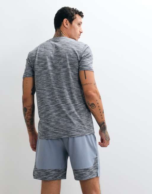 Montirex Trail 2.0 shorts with panel detail in grey, 2 of 5