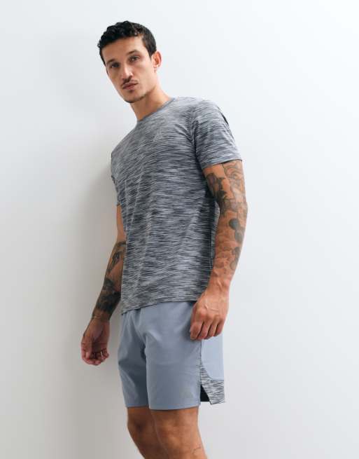 Montirex Trail 2.0 shorts with panel detail in grey, 3 of 5