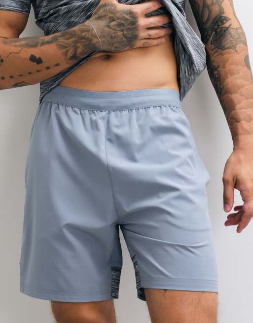 Montirex Trail 2.0 shorts with panel detail in grey, 5 of 5