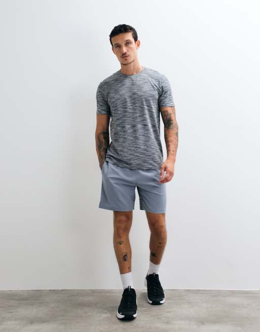Montirex Trail 2.0 t-shirt in grey marl, 4 of 5