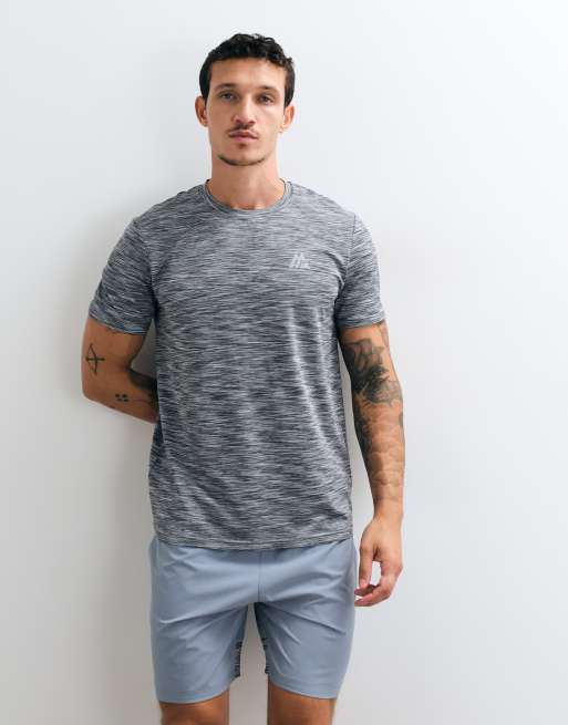 Montirex Trail 2.0 t-shirt in grey marl, 5 of 5