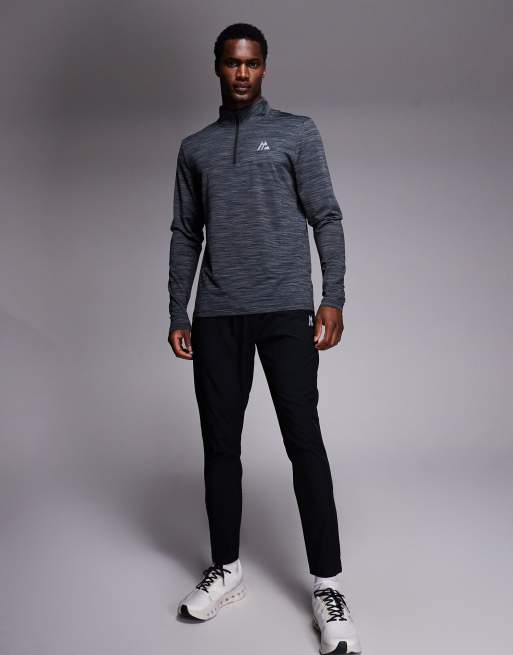 Montirex - Trail 2.0 - Top con zip corta nero, 2 di 5