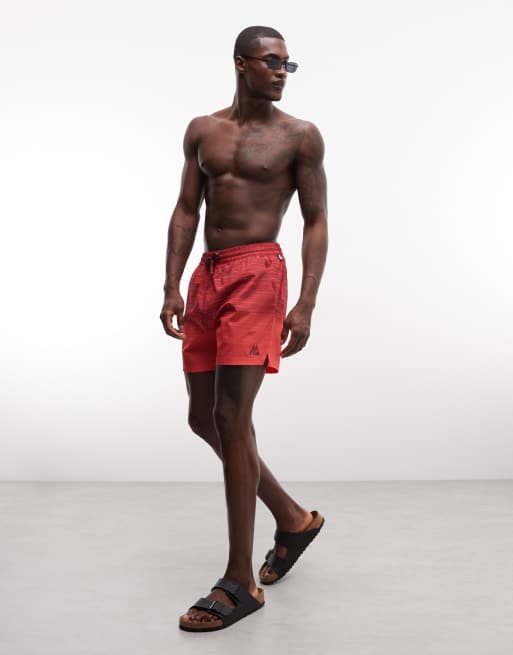 Montirex – Trail – Badeshorts in Rot, 2 von 5
