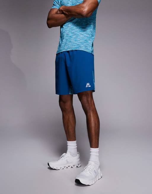 Montirex Trail Panel 2.0 shorts in blue, 2 of 5