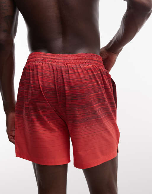 Montirex Trail swim shorts in red, 5 of 5
