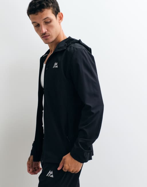 Montirex Traverse lichtgewicht jack in grijs en zwart kleurblok, 5 van 5