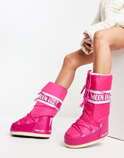 Moon boots best sale femme rose