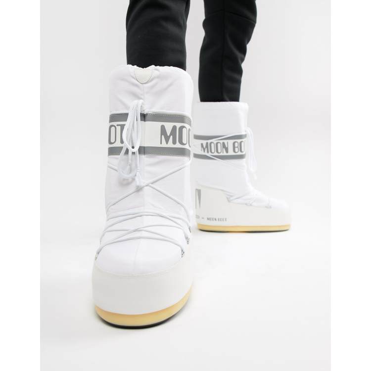 Moon Boot Bottes apr s ski classiques Blanc