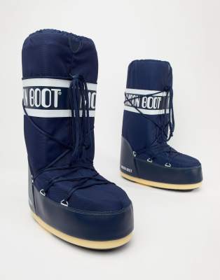 moon boots bleu