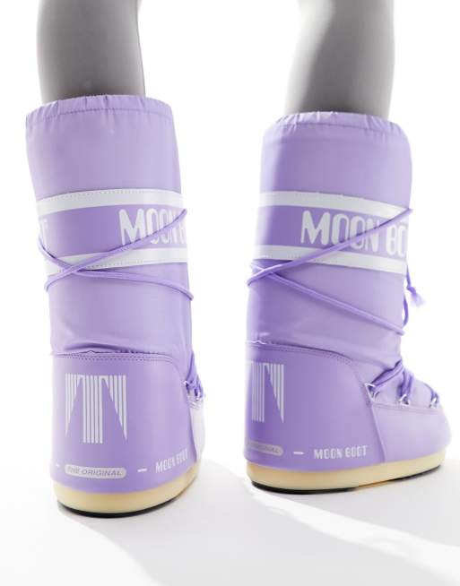 Bottes De Neige Lands' End – Violet – Taille 5 (jeune) – Fille – Chaudes – Occasion