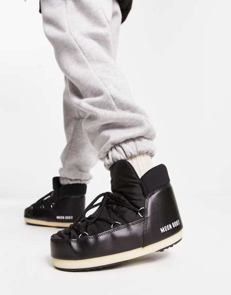 Moon Boot - Evolution - Scarponcini impermeabili in nylon neri - view 1