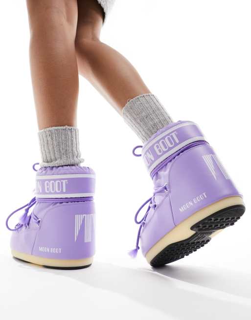 Moon Boot – Icon – Ljuslila, låga boots, 3 av 4