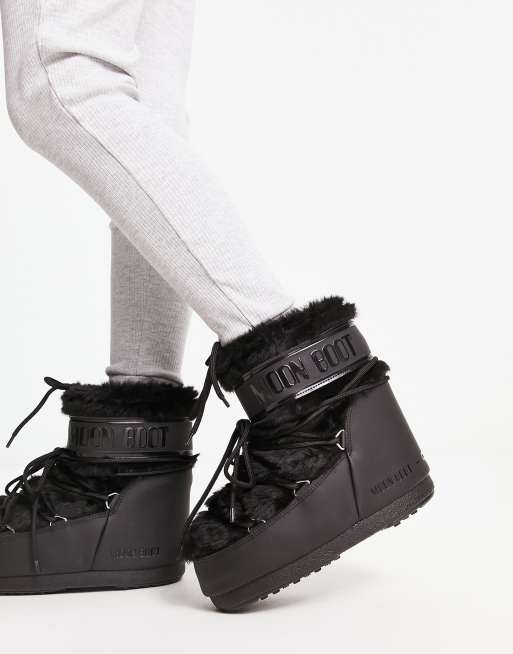 Moon Boot Black Classic Icon, Shoes