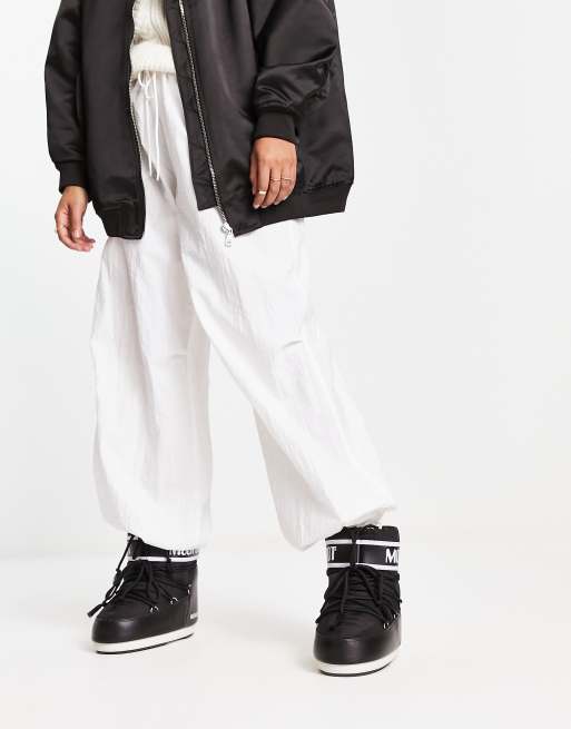 MOON BOOT　ICON LOW BLACK NYLON BOOTSブラック ICON LOW BLACK RUBBER BOOTS | Moon Boot®