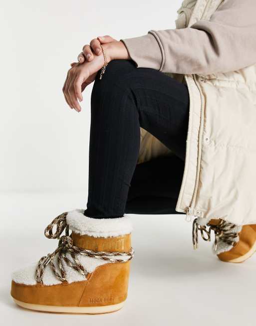 Shearling moon outlet boots