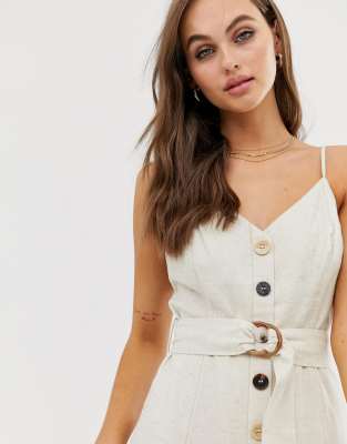 Moon river button front dress best sale