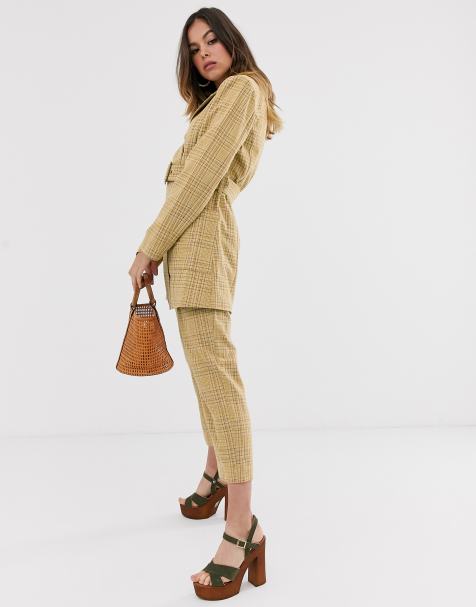 Moon River check trousers